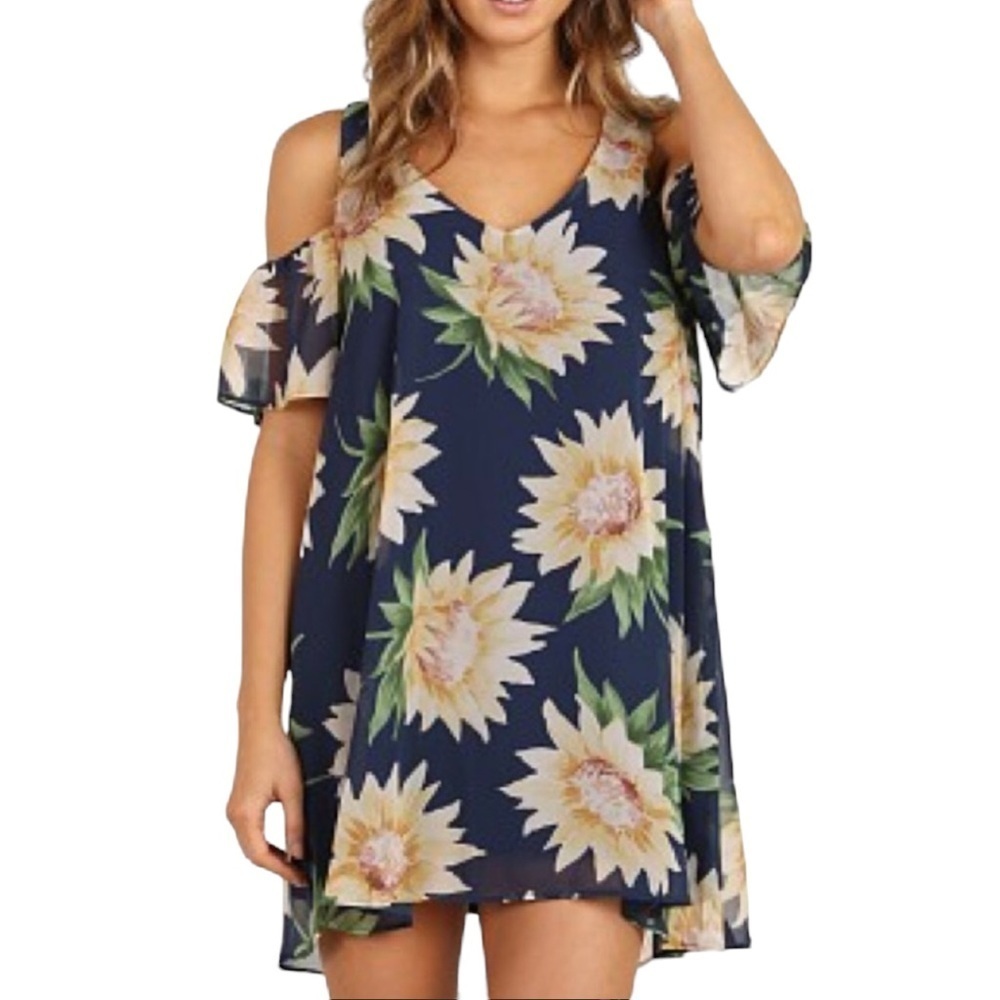 Show Me Your MuMu Sunflower Dress